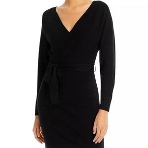 Black sweater dress